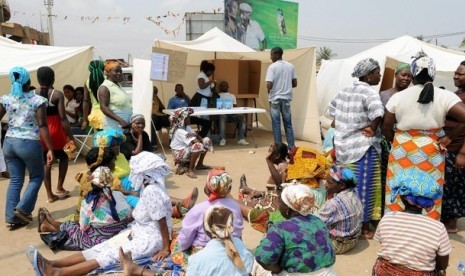 Suasana kehidupan Muslim di Angola.