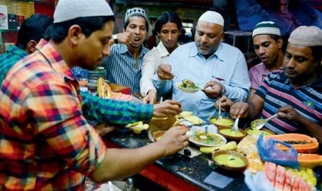 Suasana keramaian yang tak pernah lekang di Hyderabad