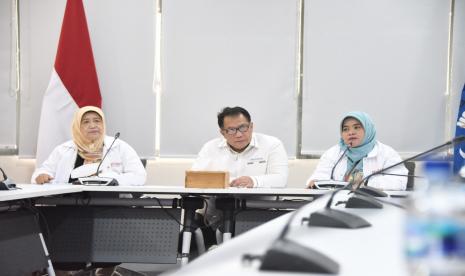 Suasana konferensi pers Abdidaya 2022 di Kampus IPB Dramaga, Bogor, Selasa  (6/12/2022).