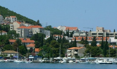 Suasana Kota Dubrovnik di Kroasia.