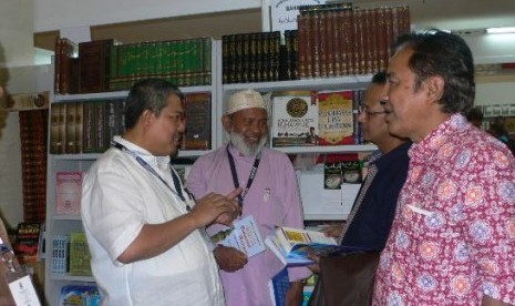 suasana kuala lumpur international book fair di kuala lumpur, malaysia