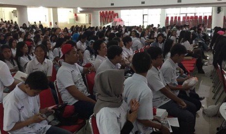 Suasana kuliah umum 