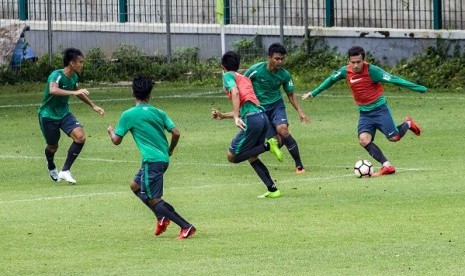 Suasana latihan timnas U-23. (ilustrasi)