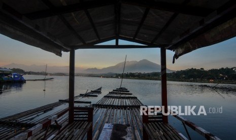 Suasana lokasi wisata Situ Bagendit di Banyuresmi, Kabupaten Garut, Jawa Barat (ilustrasi)