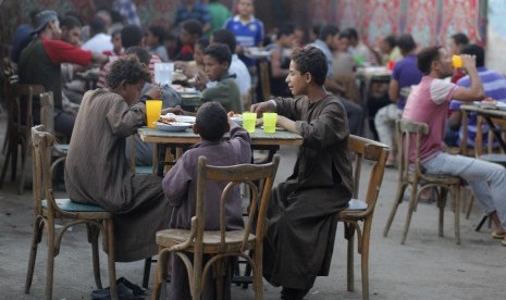 Suasana Maidahrahman di Kairo, Mesir.