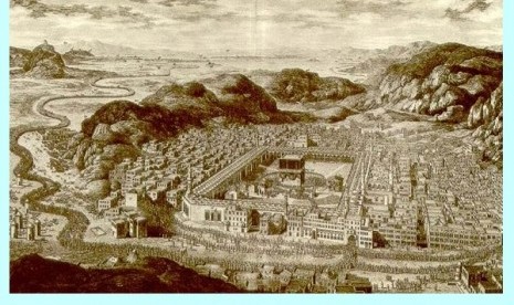 Suasana Makkah pada tahun 1850.