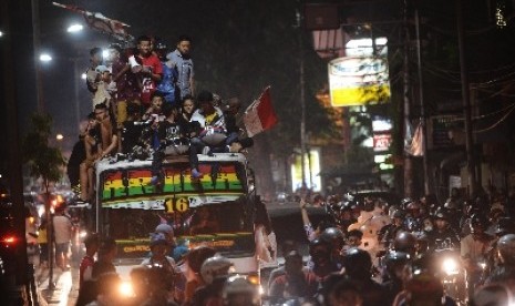 Suasana malam takbiran (ilustrasi)