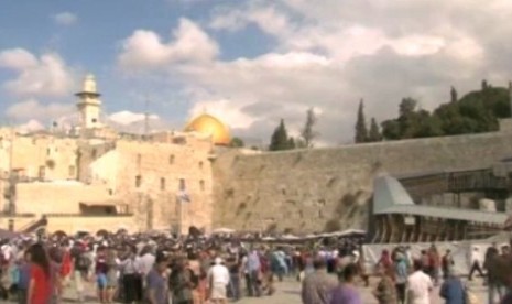 Suasana Masjid Al Aqsa (Ilustrasi)