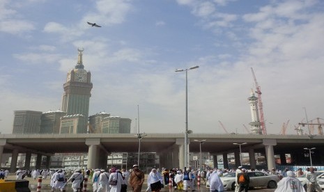 Suasana Masjidil Haram setelah runtuh mobile crane