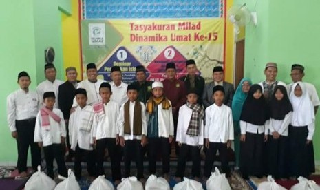 Suasana milad ke-15 Yayasan Dinamika Umat (YDU), Sabtu (24/3).