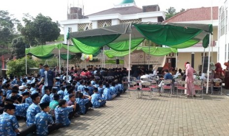 Suasana Musabaqah Hifdzil Quran (MHQ) di Pesatren Daarul Quran Semarang