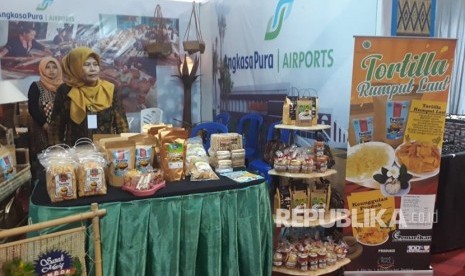 Suasana NTB Expo 2018 di Science Techno Park (STP) Banyumulek, Lombok Barat, NTB, Rabu (5/12).