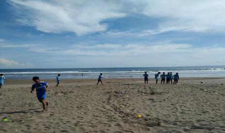 Suasana Pantai Barat Pangandaran (ilustrasi)