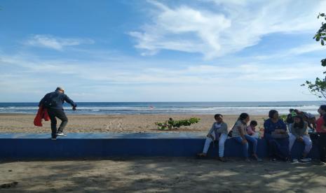 Suasana Pantai Barat Pangandaran (ilustrasi)