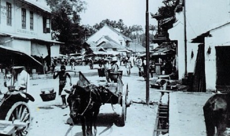 Suasana Pasar Meester 1940-an