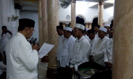 Suasana pelantikan pengurus Bakomubin Pidie Jaya, Aceh.