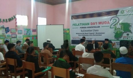 Suasana pelatihan dai muda se-Kaltara.