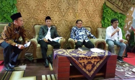 Suasana peluncuran buku 