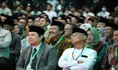 Suasana peringatan Hari Lahir Nahdlatul Ulama (NU) ke-101 Tahun