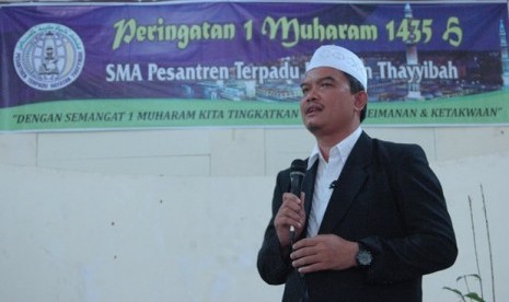 suasana peringatan tahun baru hijriah di pesantren hayatan thayyibah sukabumi