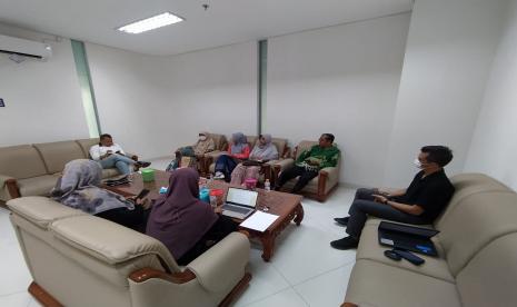 Suasana pertemuan membahas sektor konsumsi Muktamar Muhammadiyah-