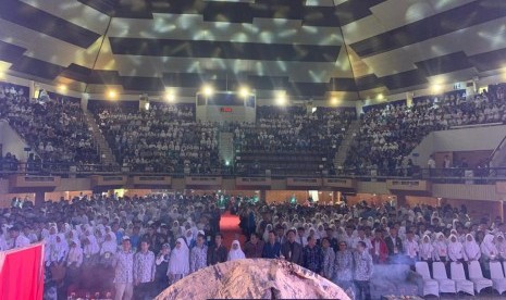 Suasana Pesta Sains Nasional (PSN) 2019 yang digelar di kampus IPB Dramaga, Bogor.