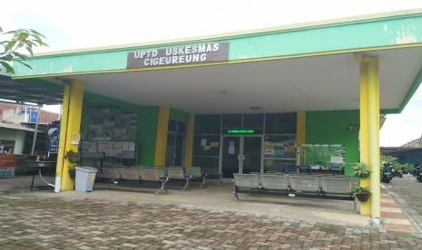 Suasana Puskesmas Cigeureung, Kecamatan Cipedes, Kota Tasikmalaya, Selasa (26/5).