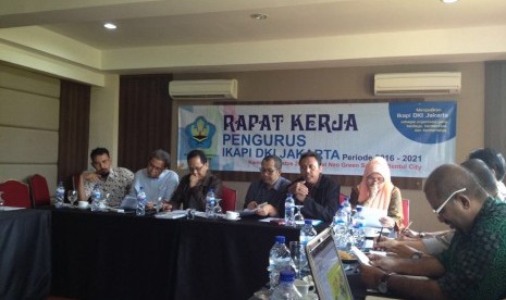 Suasana raker Ikapi DKI di Bogor, Jawa Barar, Kamis (4/8/2016).