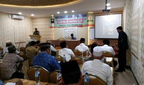 Suasana raker Persatuan Dayah Inshafuddin.