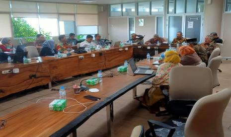 Suasana rakornis panitian Muktamar Muhammadiyah ke 48. Aisyiyah Ingatkan Pentingnya Patuhi Prokes Saat Muktamar Muhammadiyah