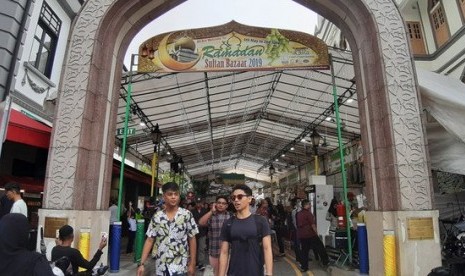 Suasana Ramadhan di Arab Street, Singapura.