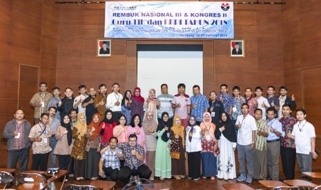 Suasana Rembuk Nasional III dan Kongres II Guru TIK.  