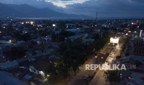 Palu, Central Sulawesi, Wednesday (Oct 10) evening. 