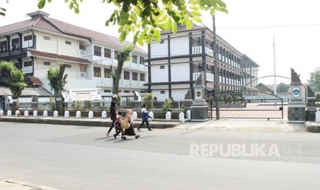 Suasana SDN Nagri Kidul, Pasar Rebo, Purwakarta