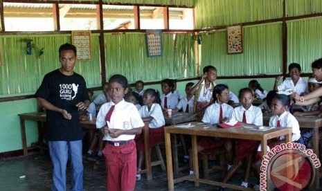 Suasana sekolah di NTT