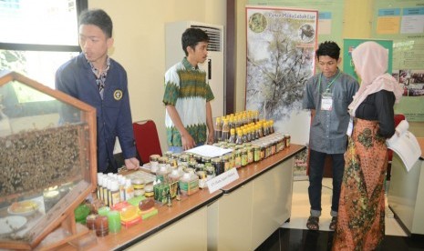 Suasana seminar nasional perlebahan yang digelar di IPB  Bogor, Sabtu (19/8).