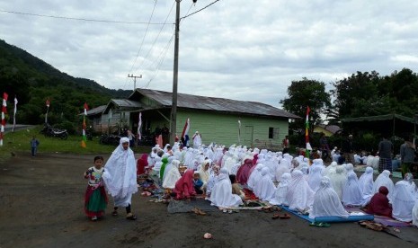 Suasana Id di Aceh (ilustrasi).