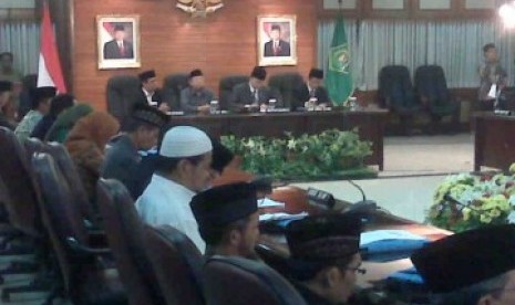 Suasana Sidang Itsbat di Kementerian Agama