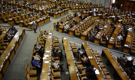 Suasana Sidang Paripurna DPR