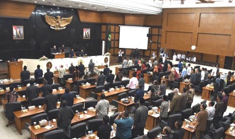 Suasana Sidang Paripurna DPRD Provinsi Jabar.