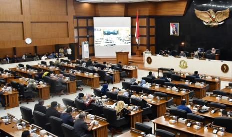 Suasana Sidang DPRD Jabar