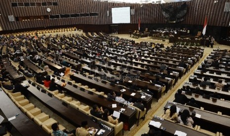 Sidang di DPR. (Ilustrasi)