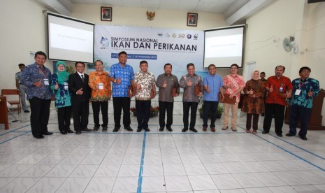 Suasana simposium nasional ikan dan perikanan 2017.