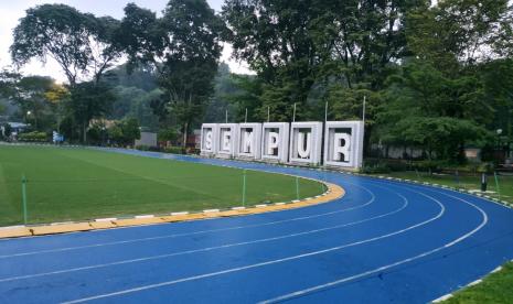 Suasana tanam Sempur, Kota Bogor saat pandemi korona, Selasa (14/4).