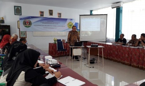 Suasana upgrading untuk kepala unit dan guru Sekolah Bosowa Bina Insani (SBBI) dan Sekolah Bosowa Al-Azhar Cilegon.