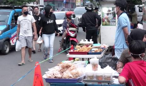 Suasana wilayah Bendungan Hilir saat Bulan Ramadhan.