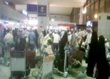 Suasana di Bandara King Abdul Aziz Jeddah