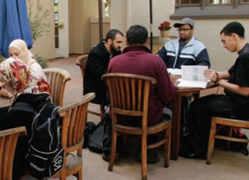 Suasana di lingkungan Zaytuna College