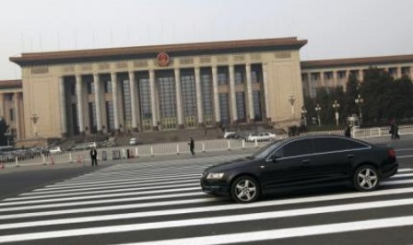 Sudut kota Beijing, Cina