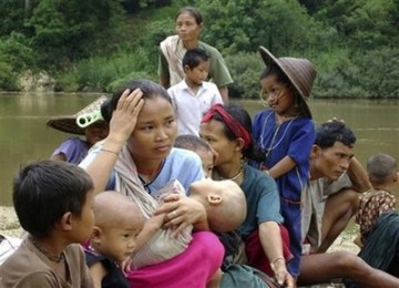 suku Karen yang mengungsi